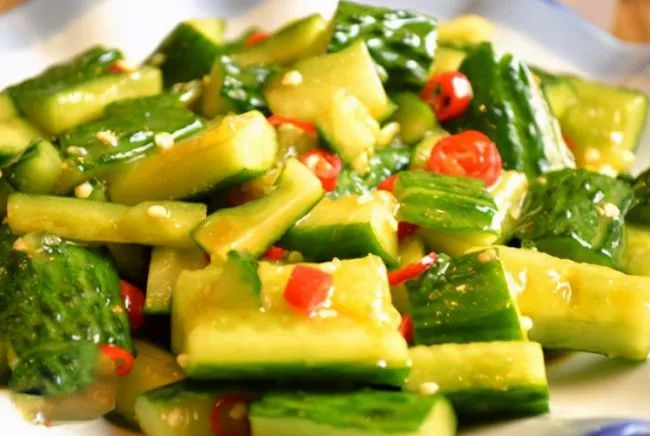 素食黄瓜的8种减肥美容吃法